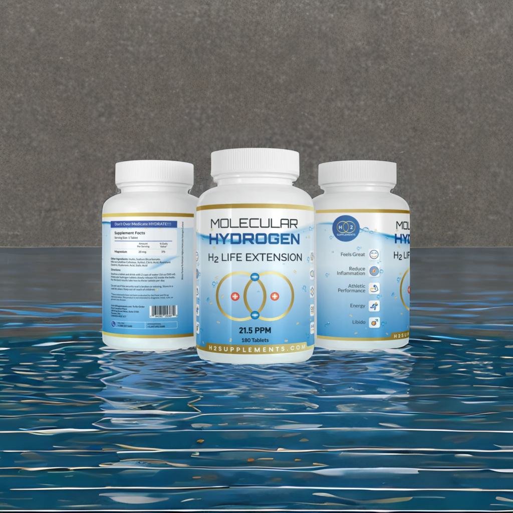 Molecular Hydrogen H2 Life Extension Tablets