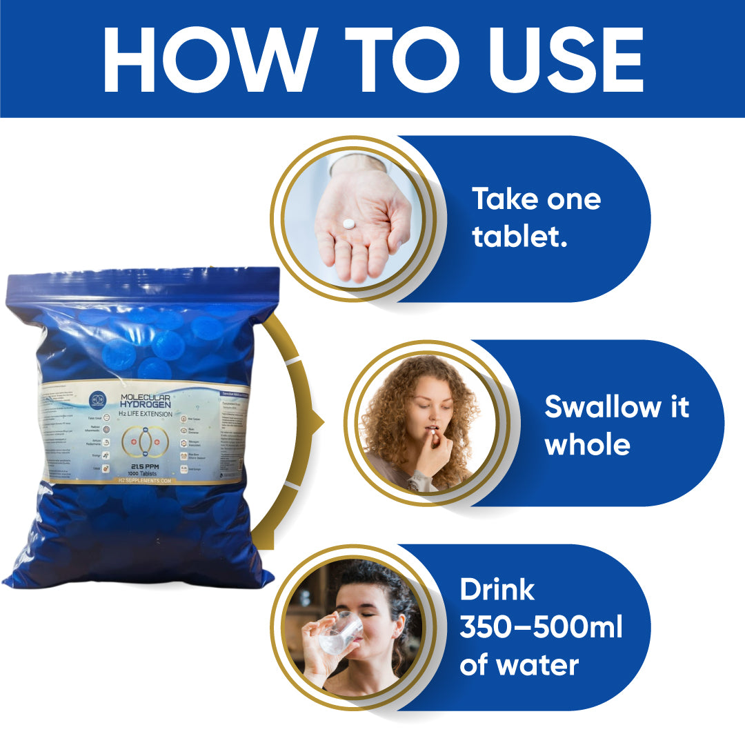 Bulk Molecular Hydrogen Tablets