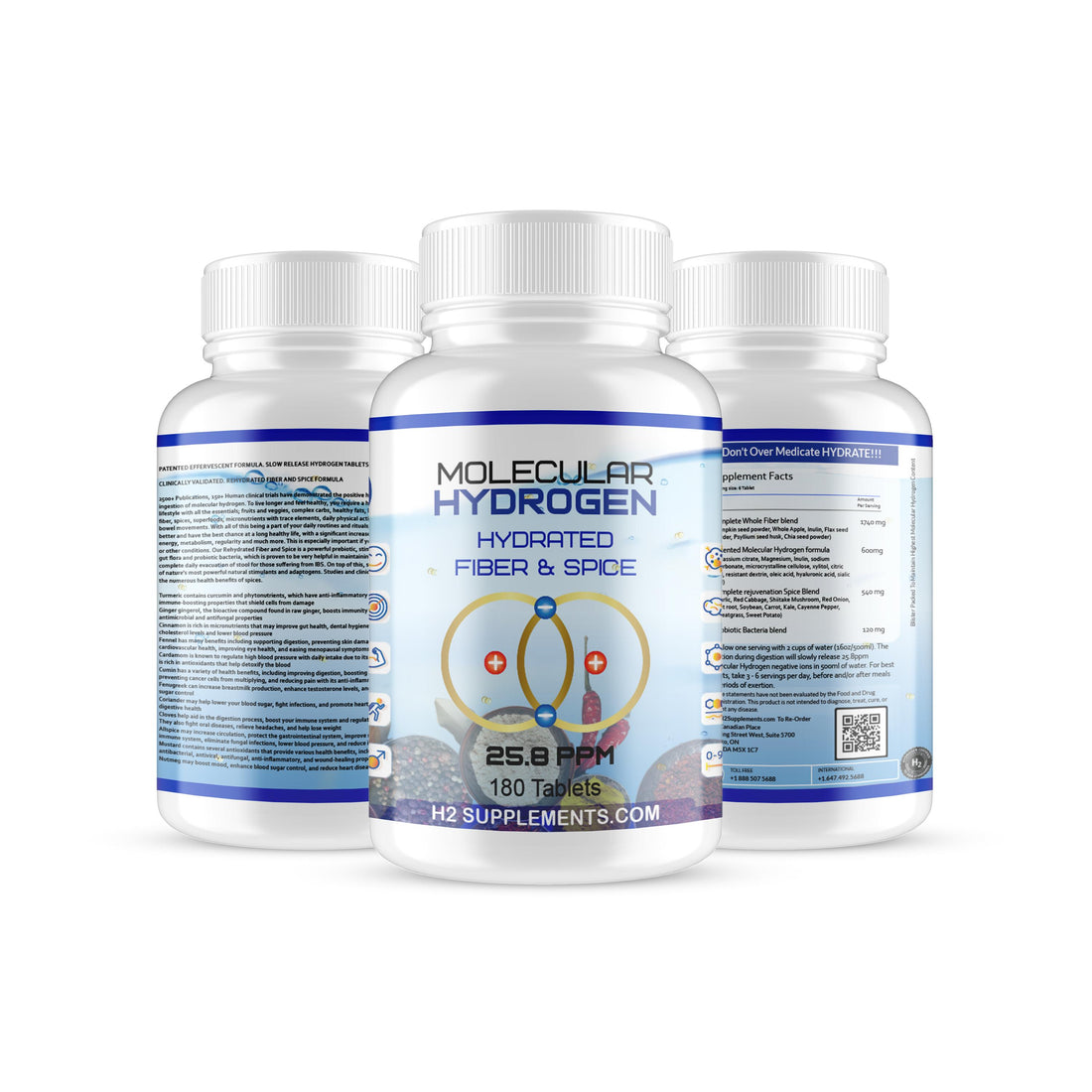 Hydrogen Fibers & Spices Tablets