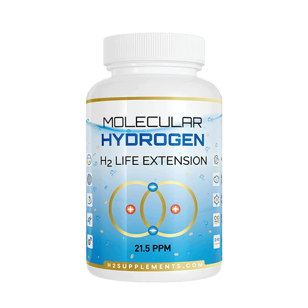 New Molecular Hydrogen H2 Life Extension Tablets