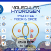 Molecular Hydrogen Hydrated Fiber & Spice Label