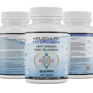 Molecular Hydrogen Anti cancer Pro Telomere Bottle 180 Tablets