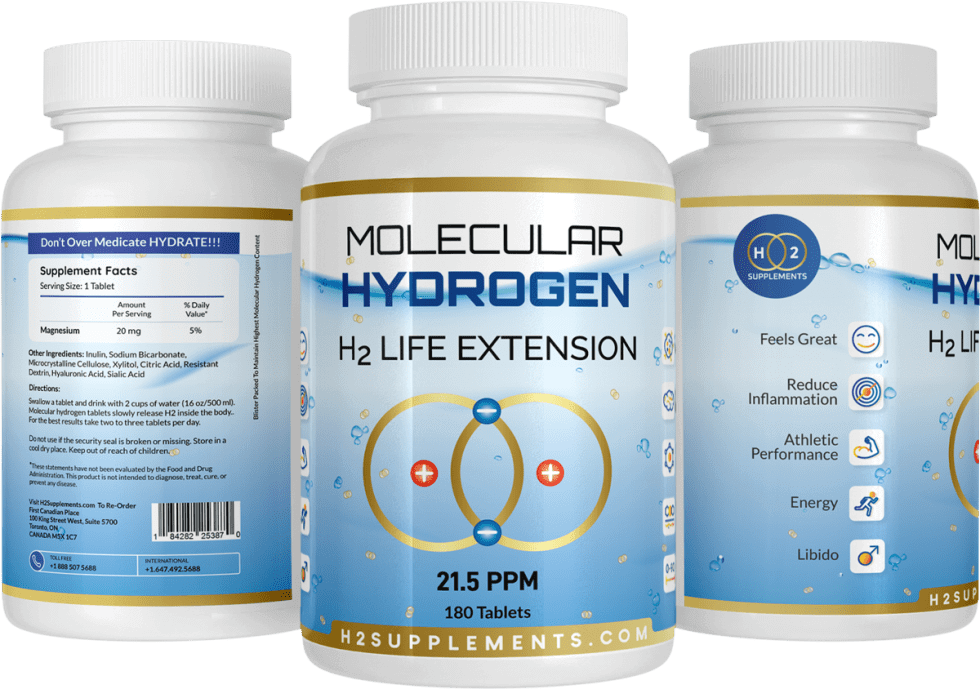 Molecular Hydrogen H2 Life Extension